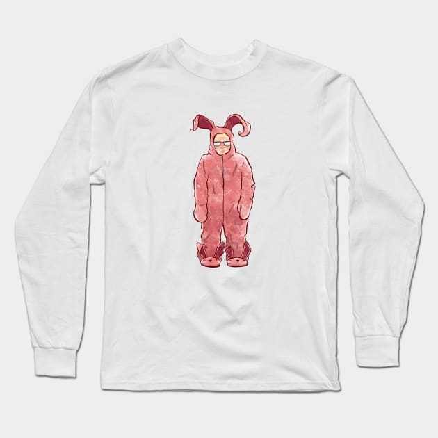 Ralphie Long Sleeve T-Shirt by TaylorRoseMakesArt